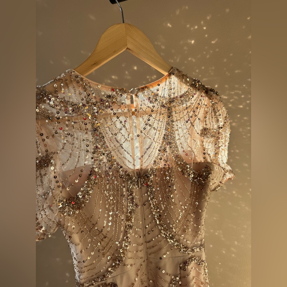 Dress the Population | SAMPLE | Sequin Cocktail Dress | Size XS | NWOT - Picture 10 of 12